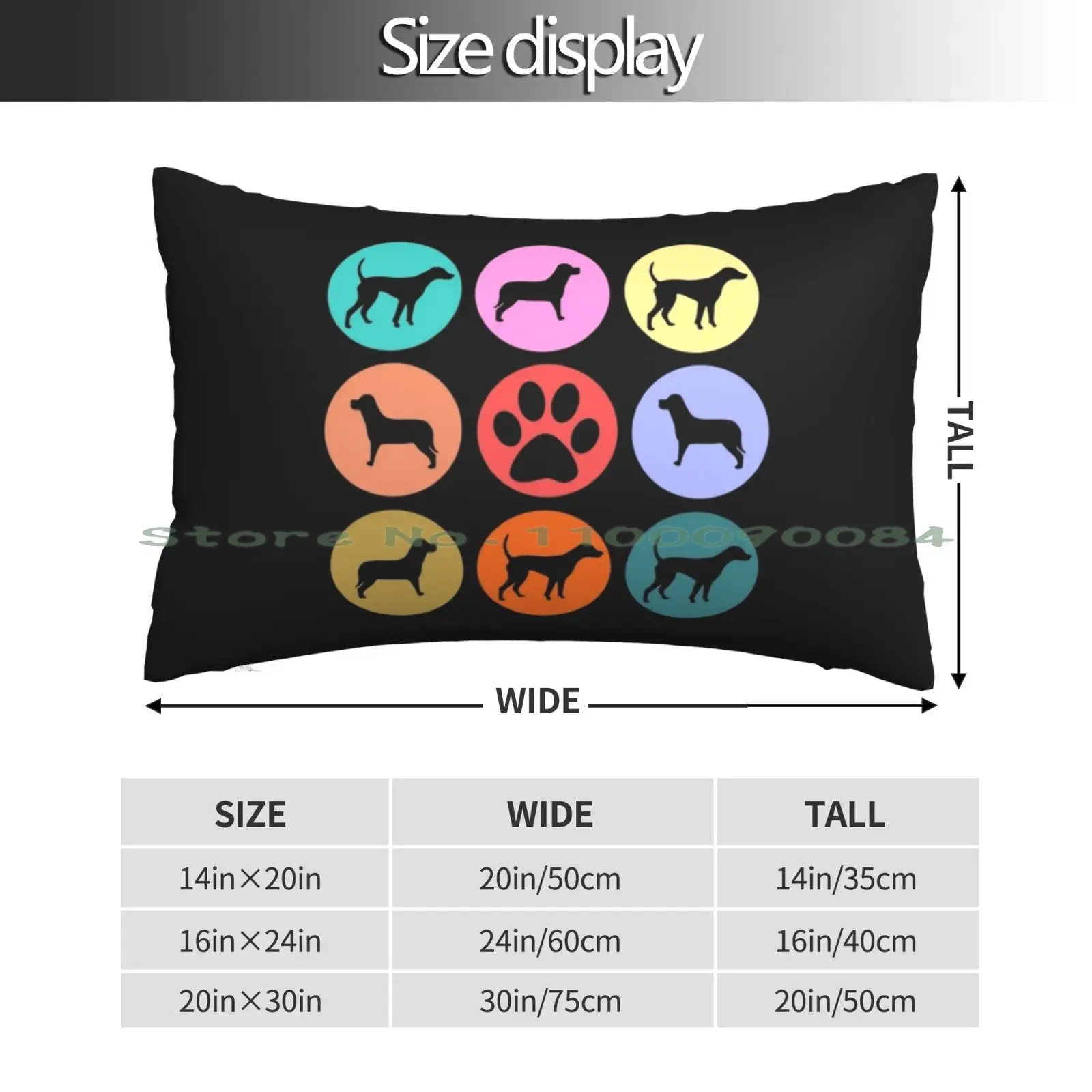 Dog Pillow Case 20x30 50*75 Sofa Bedroom Tranquiltrove Tranquil Trove Drinking Drunk Drank Sailing Anchor Rope Long Rectangle