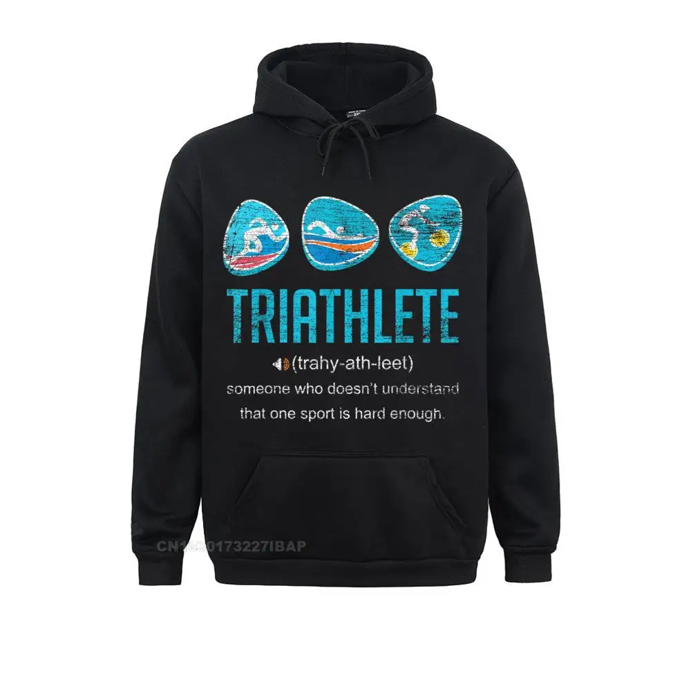 Swim Bike Run Triathlete Triathlon Hoodie Personalized Sweatshirts 2021 Newest Mens Hoodies Cool Long Sleeve Clothes