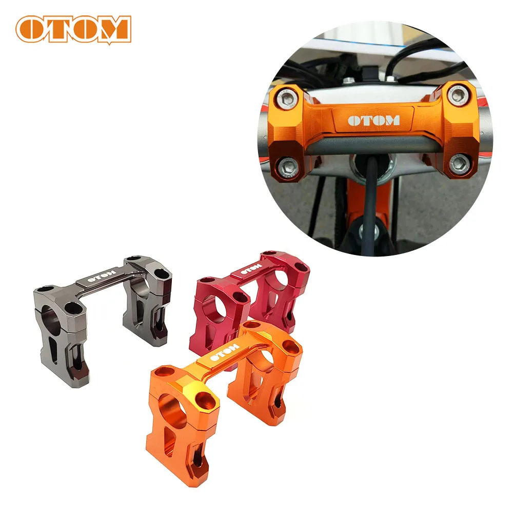 OTOM Motorcycle Direction Handle Base Screw 7075 Aluminum CNC Machining For KAYO T4 GUIZUN MX6 Off-Road Motocross Dirt Bike Part