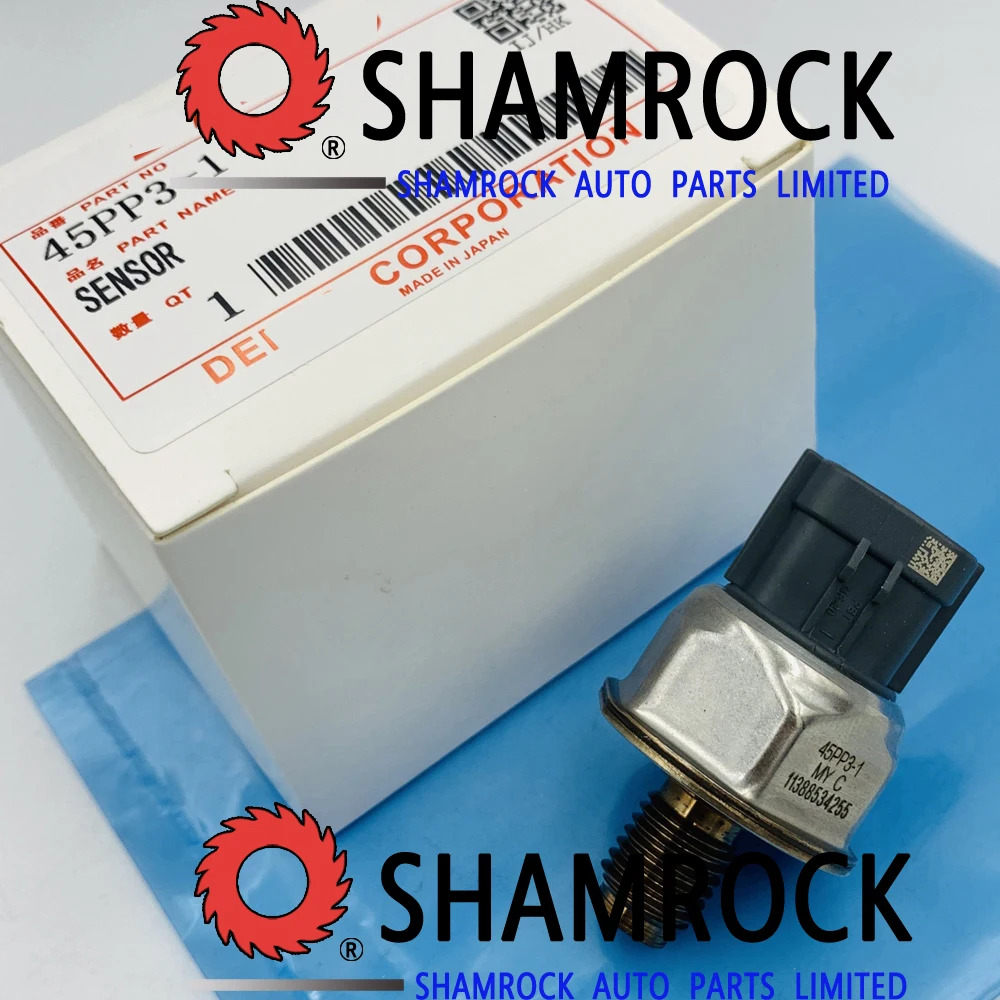 45PP3-1 45PP31 4JJ1 DMAX / Color ado 4JJ1 3.0 Diesel FUEL RAIL PRESSURE SENSOR OEM 45PP3-1  45PP31  1465A034  4D56U 55PP0501