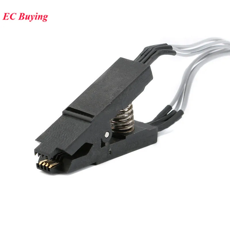 High quality SOIC8 SOP8 Test Clip For EEPROM 93CXX/25CXX/24CXX in-circuit programming on USB Programmer TL866CS TL866A EZP2010