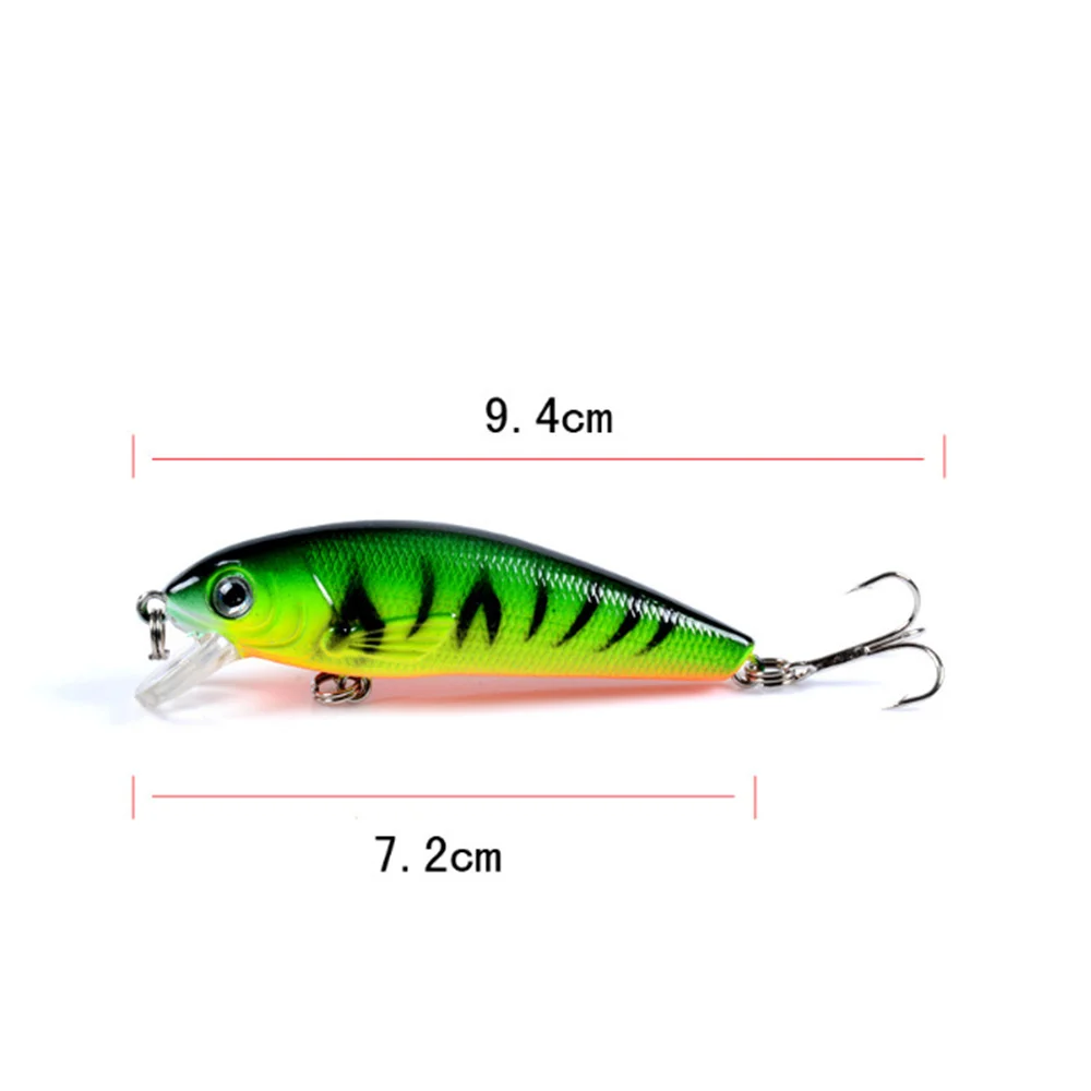 1Pcs ตกปลาลอยเหยื่อ Minnow Crankbait 7.2Cm 8.6G Isca Artficial Hard เหยื่อ Wobblers ปลาคาร์พเบส Swimbait Trolling tackle