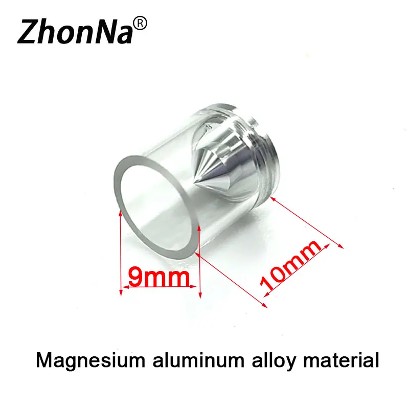 Laser Cone Lens 360° Irradiate Line Type For 360 Laser Level Laser Module Magnesium Aluminum Alloy Material With Glass Tube9*5.5