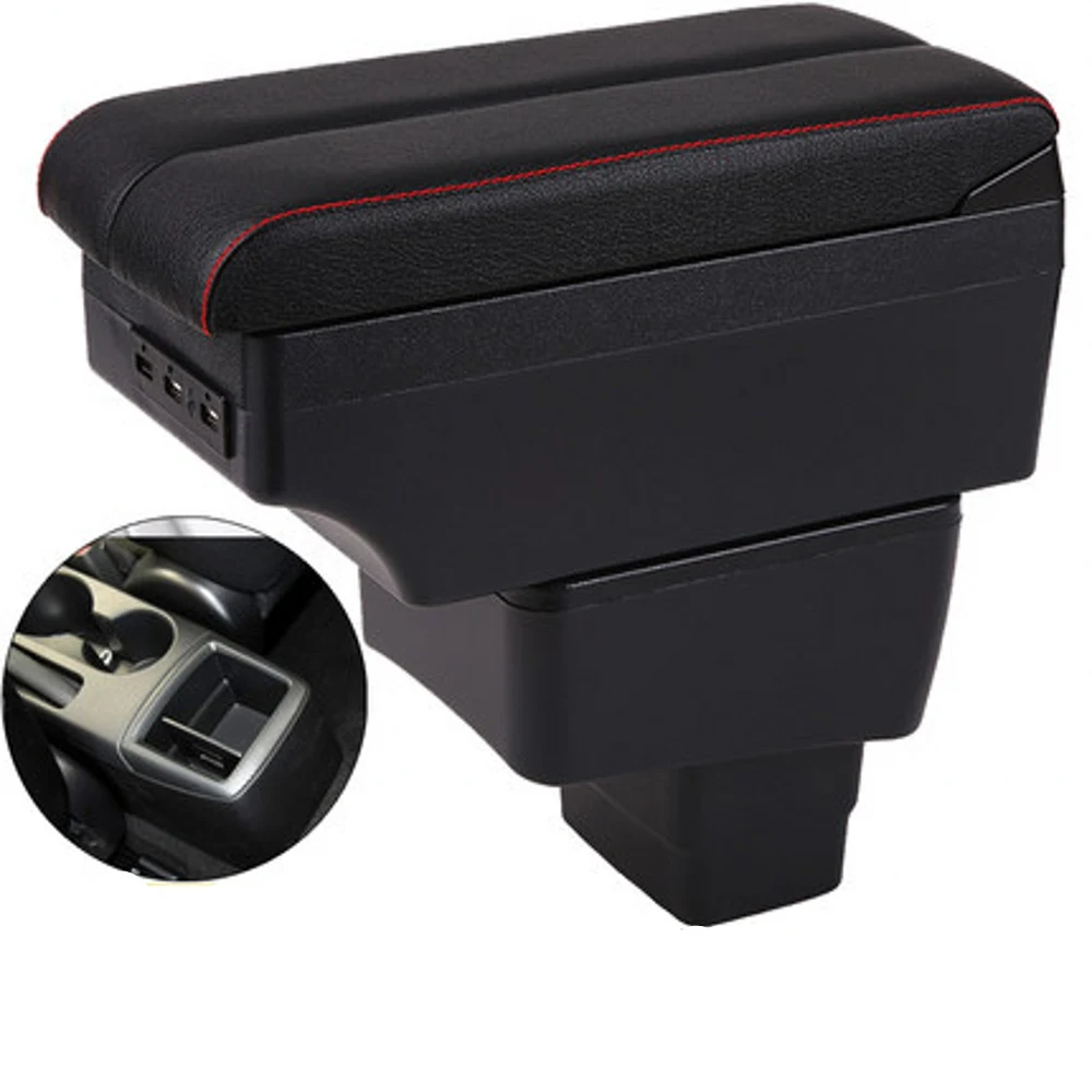 

For Mazda CX-3 CX3 armrest box central content box interior CX-3 CX3 Armrests Storage car-styling accessories part with USB