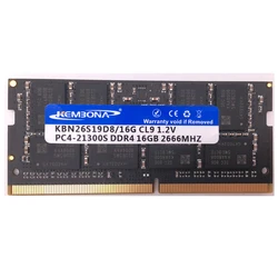 KEMBONA Memory SODIMM LAPTOP DDR4 16GB 2666MHZ for Notebook RAM 16G 260PIN Full Compatible