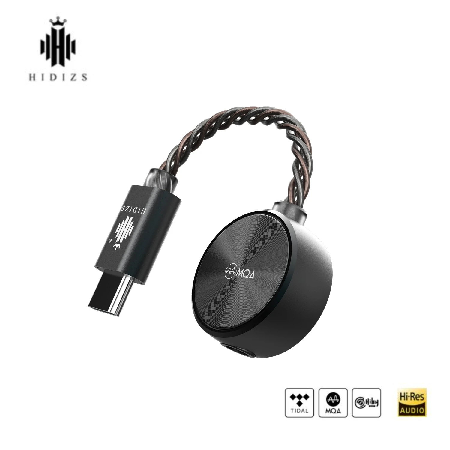 

Hidizs S3 PRO ESS9281C PRO Portable MQA USB DAC AMP Dongle Type-C to 3.5mm Audio Headphone Amplfier DSD128 for Android PC iPhone