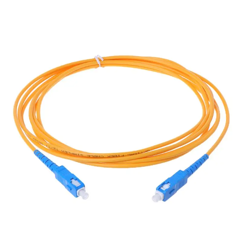 Cable puente fibra óptica UPC-SC UPC-SM 3mm, parche extensión modo único, envío directo