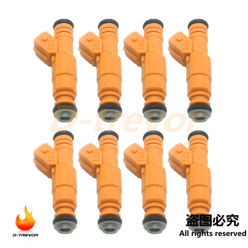 8pcs Fuel Injectors Nozzle 0280155710 For 1987-1998 JEEP Cherokee Wrangler 4.0L REPLACE