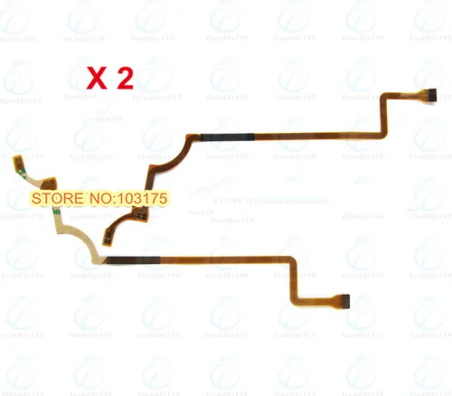Fita nova do cabo flexível da abertura da lente de 2 pces anti shake para AF-S dx 18-55mm 18-55mm replacemet