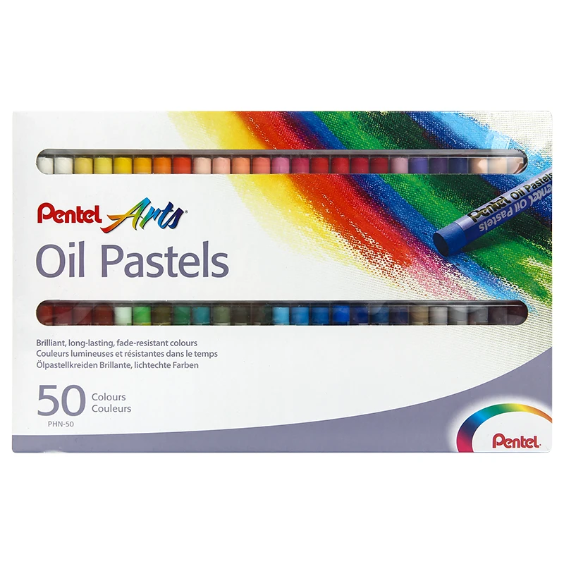 Pentel PHN Arts Color Oil Pastels Color Crayons Art Drawing Japan non-toxic washable 12/16/25/36/50 Colors