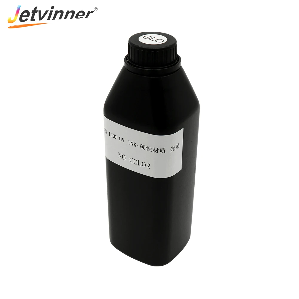 Jetvinner 1L UV Printer Varnish  For UV Printer Flatbed Printing Machine for Phone Case Wood Glass Acrylic PVC 1000ML Varnish