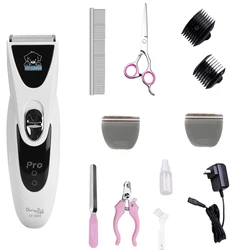 CP6800/MY- 90 Electric Pet Hair Trimmer Grooming Haircut Shaver Machine Powerful Rechargeable Cat Hair Cutting Grooming Clipper