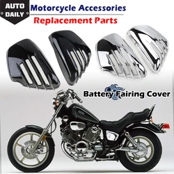 Motorcycle Accessories Fit For Yamaha XV 700 1000 1984 On 750 1100 1986 Up Virago Side Fairing Battery Shield Cover Guard Moto