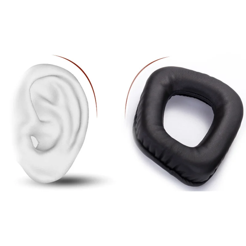 สำหรับหูฟังLogitech G35 G930 G430 F450 หูฟังHeadbandเปลี่ยนชุดหูฟังอุปกรณ์เสริมEar Padฝาครอบหูหูฟังฟองน้ำ