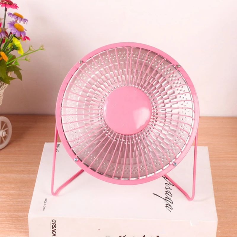 220V Quartz Tube Space Heater Portable Quiet Electric Heater Desk Heater Fan for Office Home Whole Room, Black/Blue/Pink