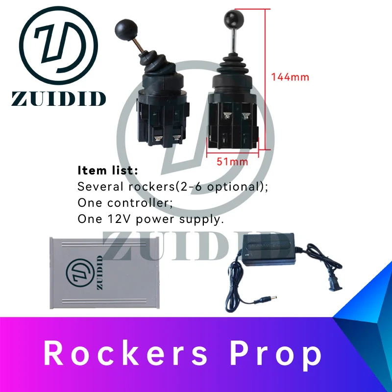 ZUIDID Escape Room Rockers Prop verschieben jede Rocker in die richtige Position, um die Fluchtspiel-Requisite des Geheimraums freizuschalten