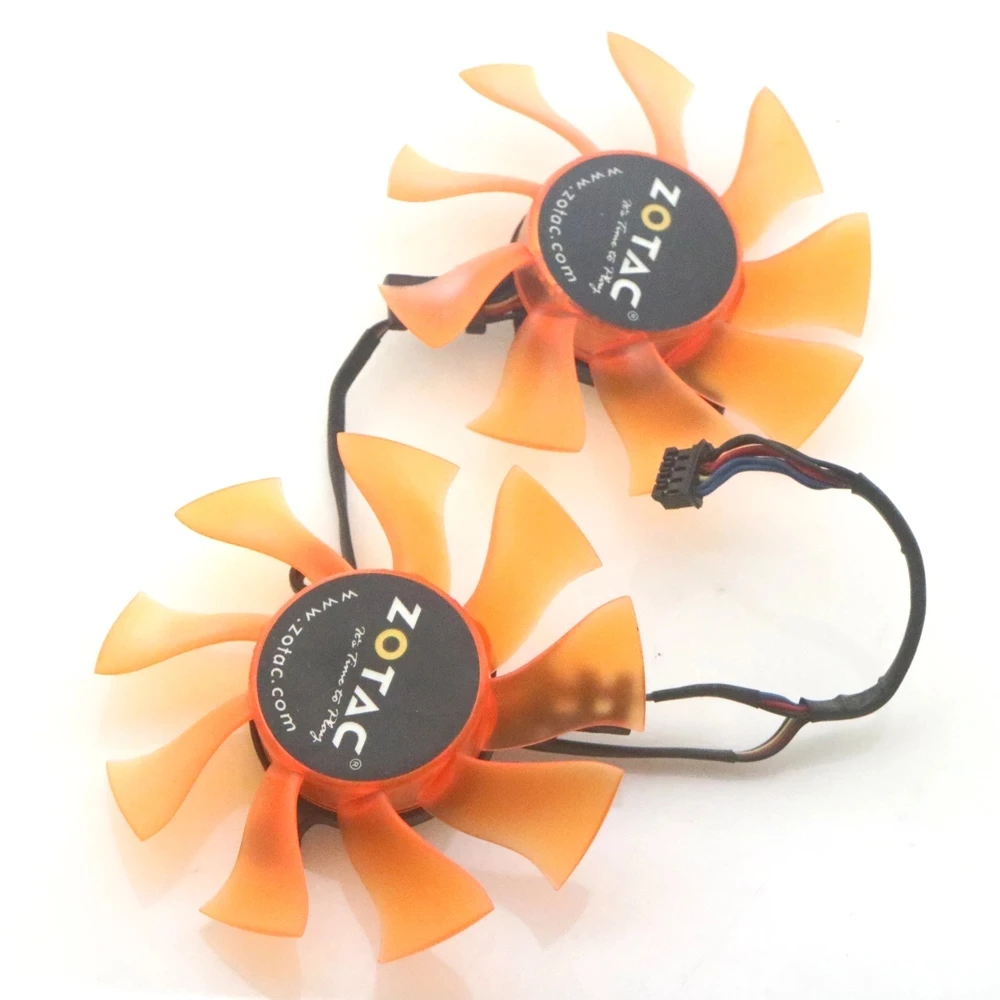 FD8015U12S 75mm DC12V 0.5AMP 4wire 4pin For ZOTAC GTX660-2GD5 GTX670 Graphics Card Cooling Fan