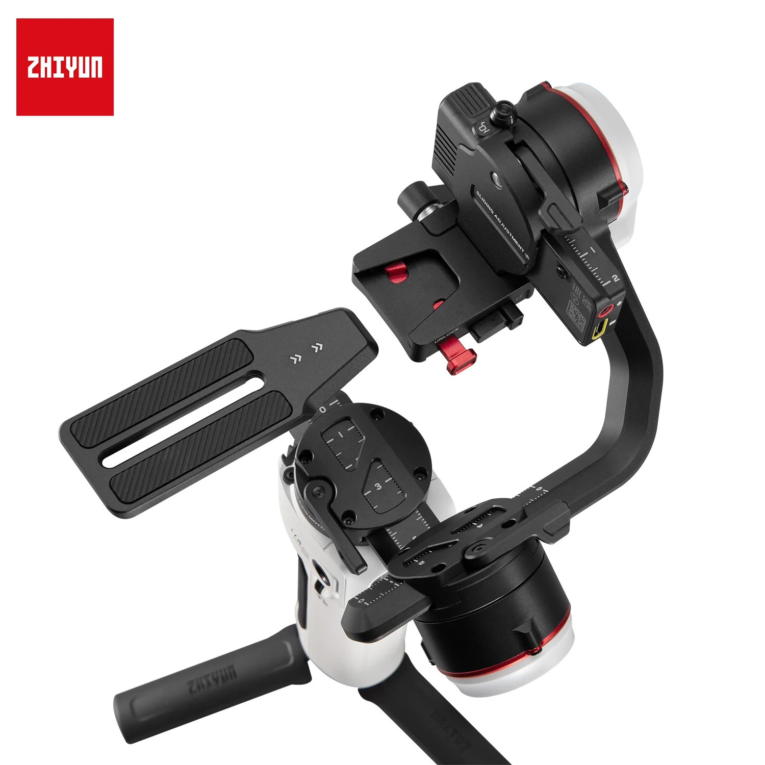 Zhiyun-estabilizador de cardán de mano Crane M3 de 3 ejes para cámaras DSLR sin Espejo, Smartphone, iPhone, Samsung, Gopro Crane M M2, actualización