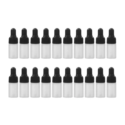 5ml/10 ml/30 ml/50 개/몫/100 ml 작은 유리 병 에센셜 오일 병 유리 병 샘플 테스트 용기