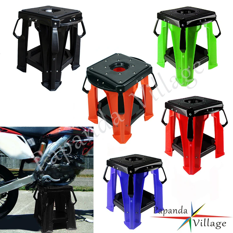 5 Color Universal Motorcycle Enduro Dirt Bike Stand Moto Stand Motocross Off Road Work Stand For MX Ridge EXC SXF DRZ RM YZ XR