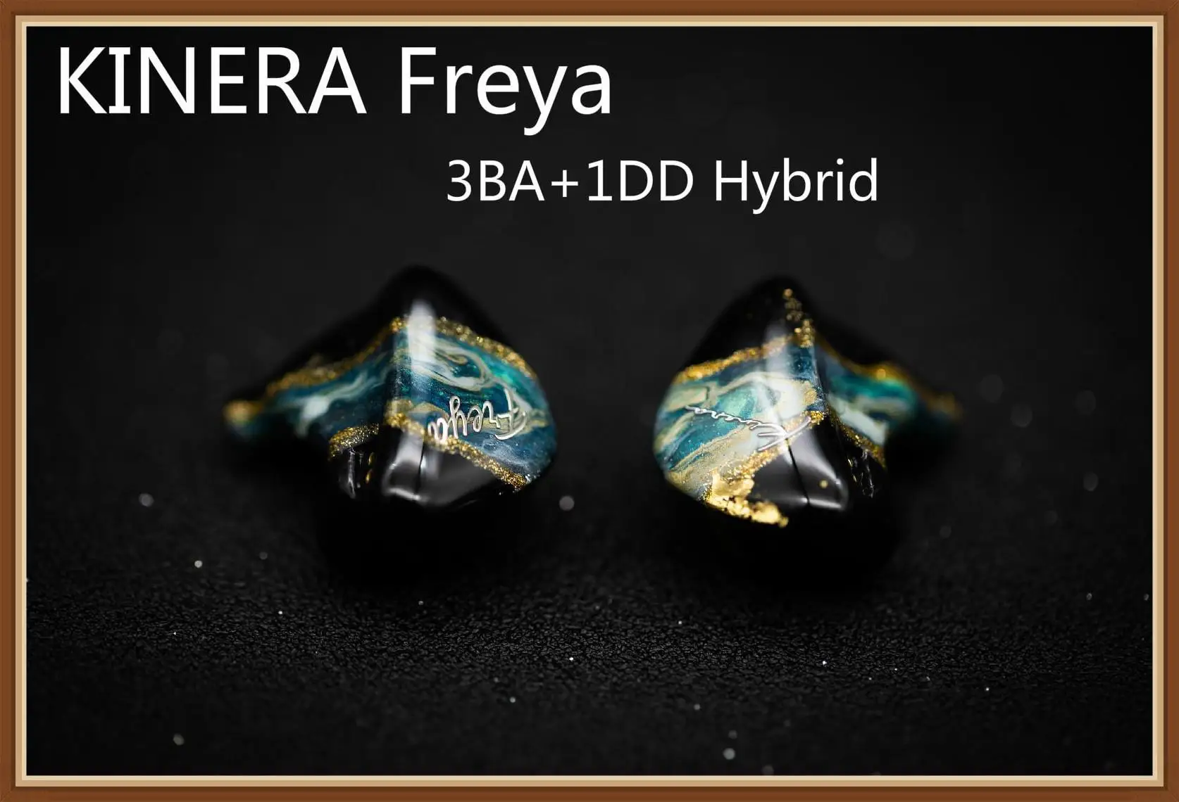 KINERA Freya 3BA+1DD Hybrid Hand Painted In Ear Earphones Earbuds HIFI DJ Monitor Audiophile Earplug Headset Kinera YH623 Seed