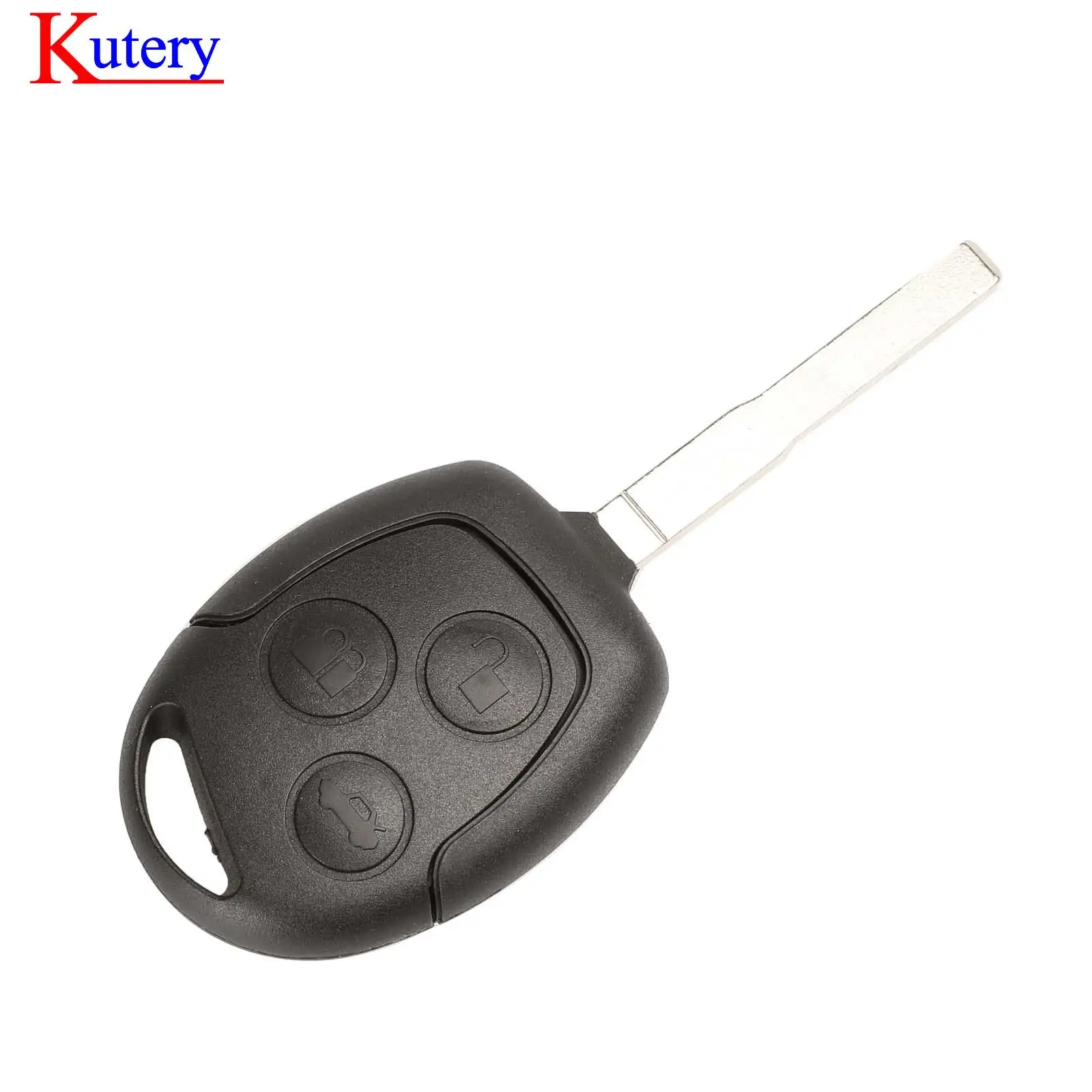 jingyuqin Remote Car Key Shell For Ford Mondeo Focus 2 3 Festiva Fiesta Transit Key Remote Case With Uncut FO21 HU101 Blade