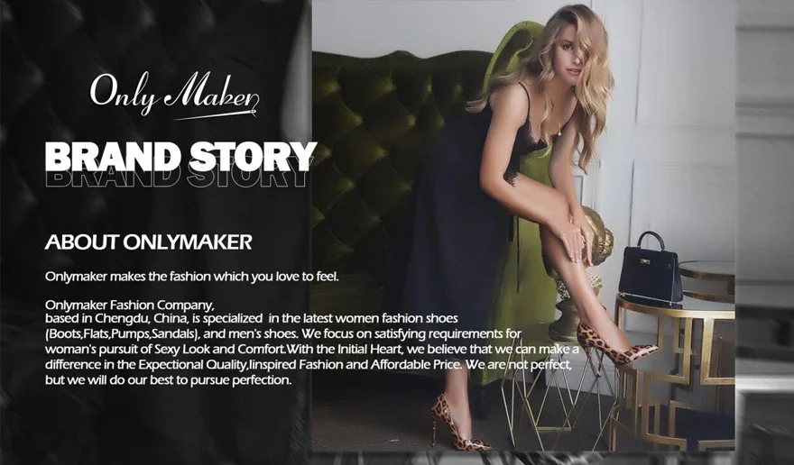 Onlymaker Women Mary Jane Platform Pumps Ankle Strap Thick Round Heel High Heels Dress Buckle Large Size Brand Shoes