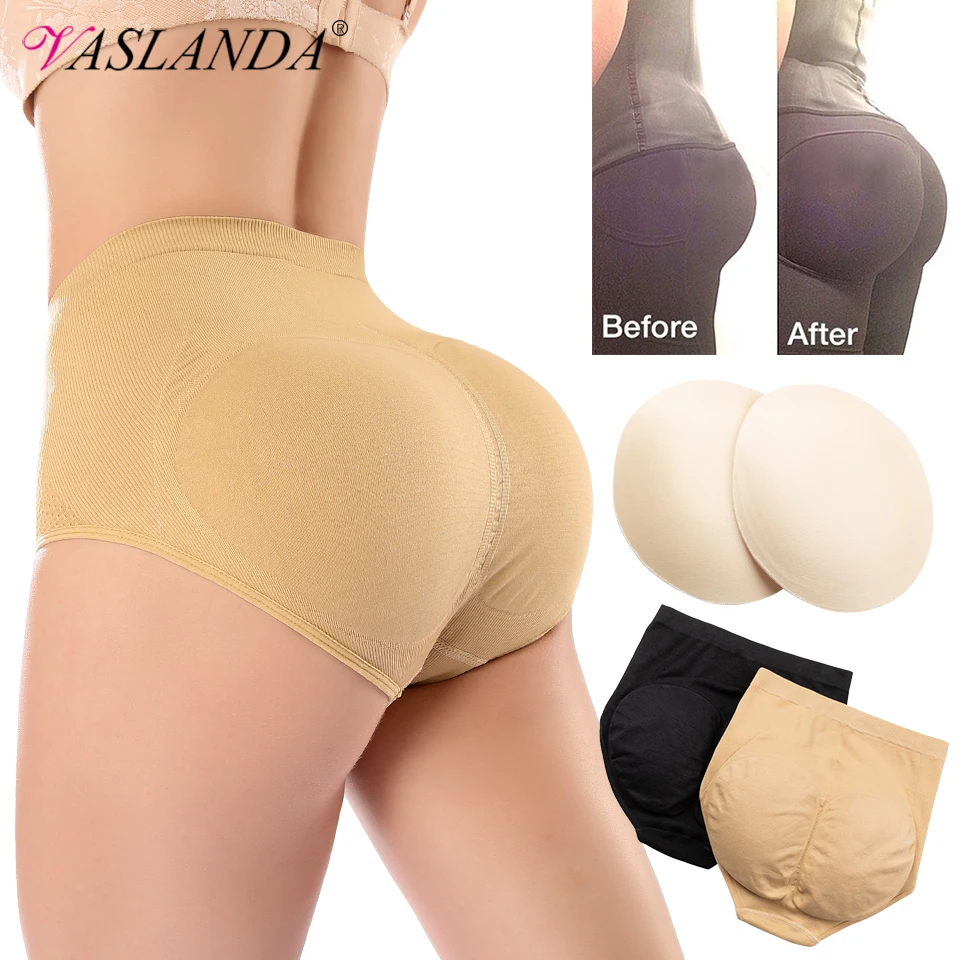 Women Body Shaper Buttocks Padded Panty Butt Lifter Hip Enhancer Underwear Tummy Control Panties Booty Pads Briefs Shapewear