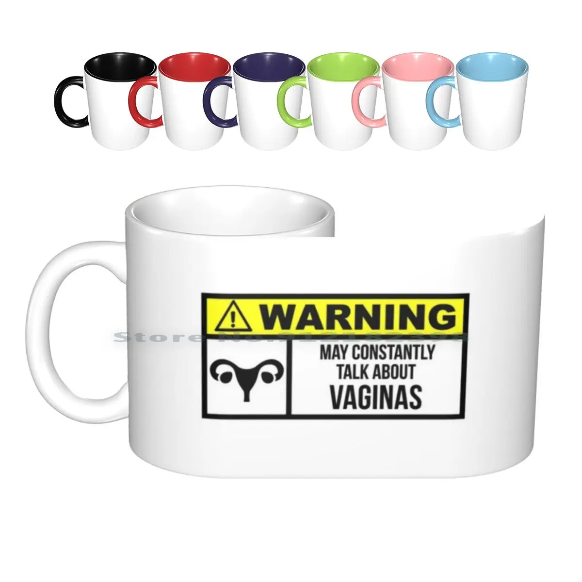 Tazas de cerámica con Vagina divertida, tazas de café, leche, té, OBG, Gyn, ginecología, ginecología, medicina, divertido, hilarante