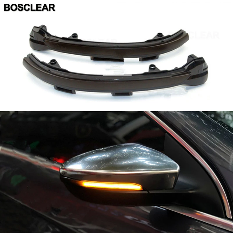 

Mirror Dynamic Turn Signal Light For V W Passat B5 B6 B7 B8 Golf 5/6/7/7.5 Lamando Touran CC Sagitar BeetleLavida Scirocco