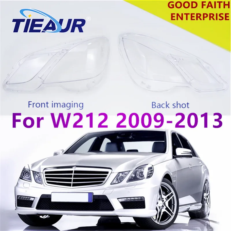 

Headlamp Clear Shell Transparent Lens Cover for W212 E200 E260 E220 E250 E300 E350 E400 E550 Shade 2009-2016 Headlight Lampshade