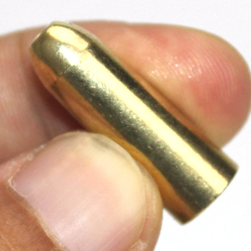 JIGEECARP 5pcs ปลาคาร์พตกปลาทองเหลือง Bullet Sinker น้ำหนักชุดตกปลา SLIP Sinker 1.8G 3.5g 5G 7g 10g ปลาคาร์พ RIG Tackle อุปกรณ์เสริม