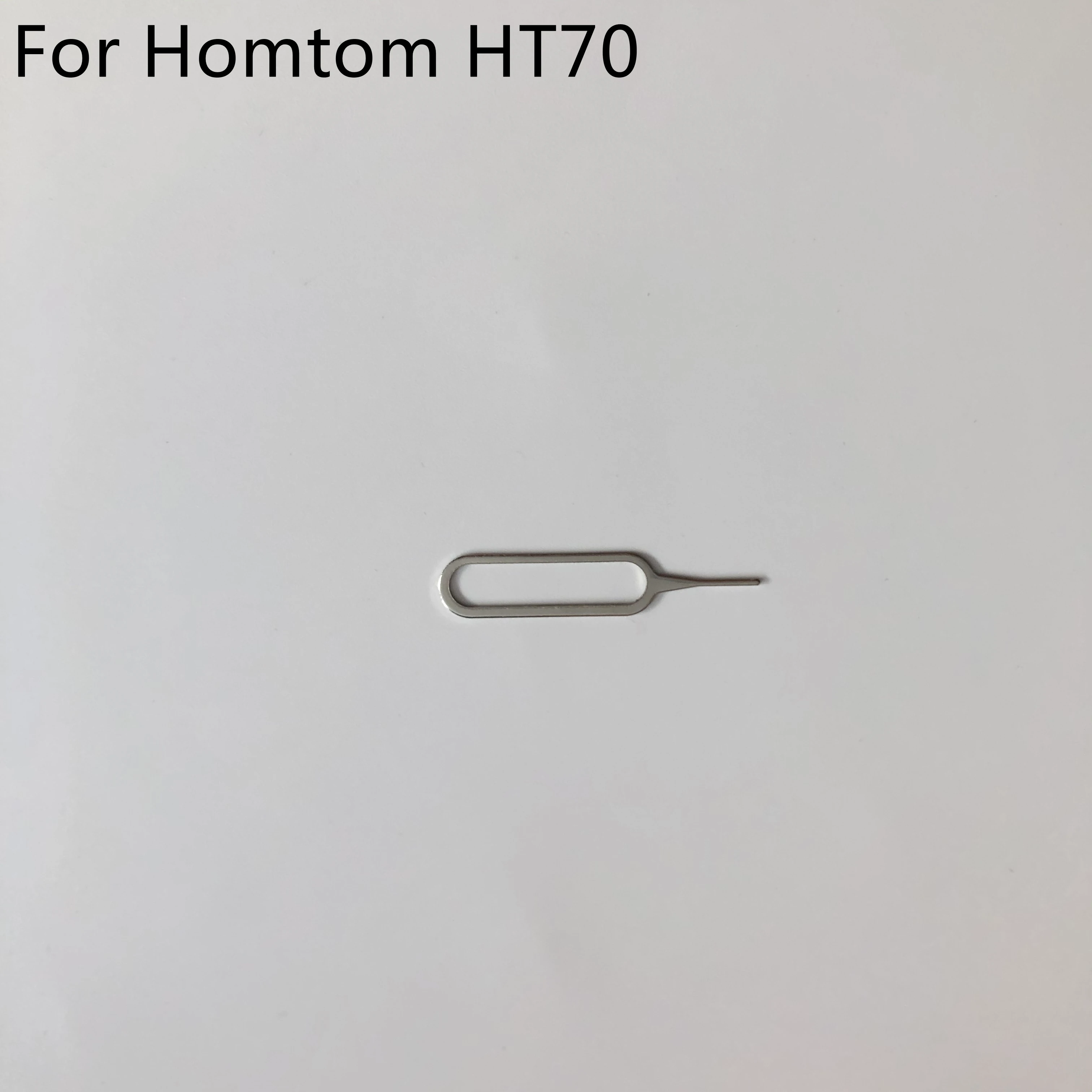 Netbook HT70 Kartu SIM Eject Pin Penanganan Jarum untuk Homtom HT70 MT6750T 720X1440 6.0 "Smartphone