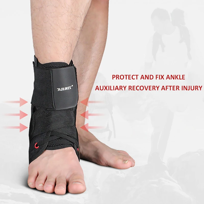 Adjustable Bandage 1 pcs Sports Foot Anklet Wrap Ankle Brace Support Elastic Splint for Guard Sprains Injury Protector