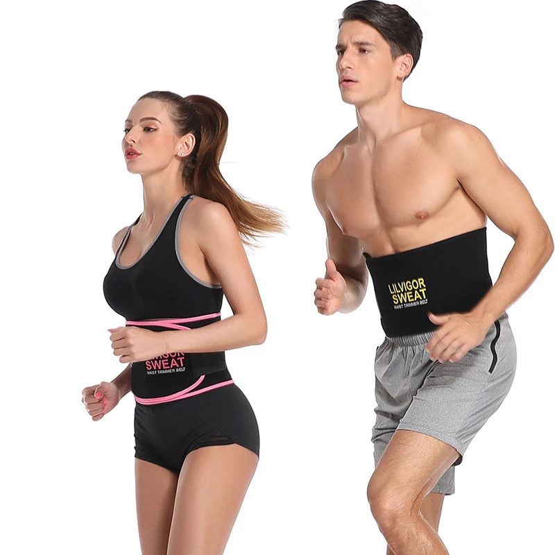 Unisex Neoprene Body Shaper Waist Trainer Belts Men Women Slimming Corset Waist Support Sweat Underwear Strap Modeling Shapers