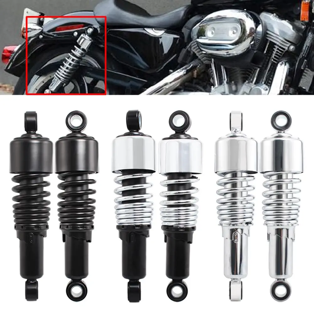 Motorcycle Hydraulic Shock Absorber Rear Suspension Shock For Harley Touring Glide Road King XL Honda Yamaha Scooter Bicycle