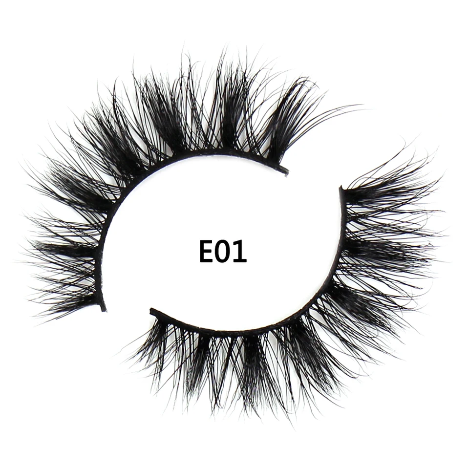 Pestañas FOXESJI 3D mink, populares, naturales, largas, esponjosas y dramáticas, extensiones de pestañas para maquillaje, pestañas postizas completas 5