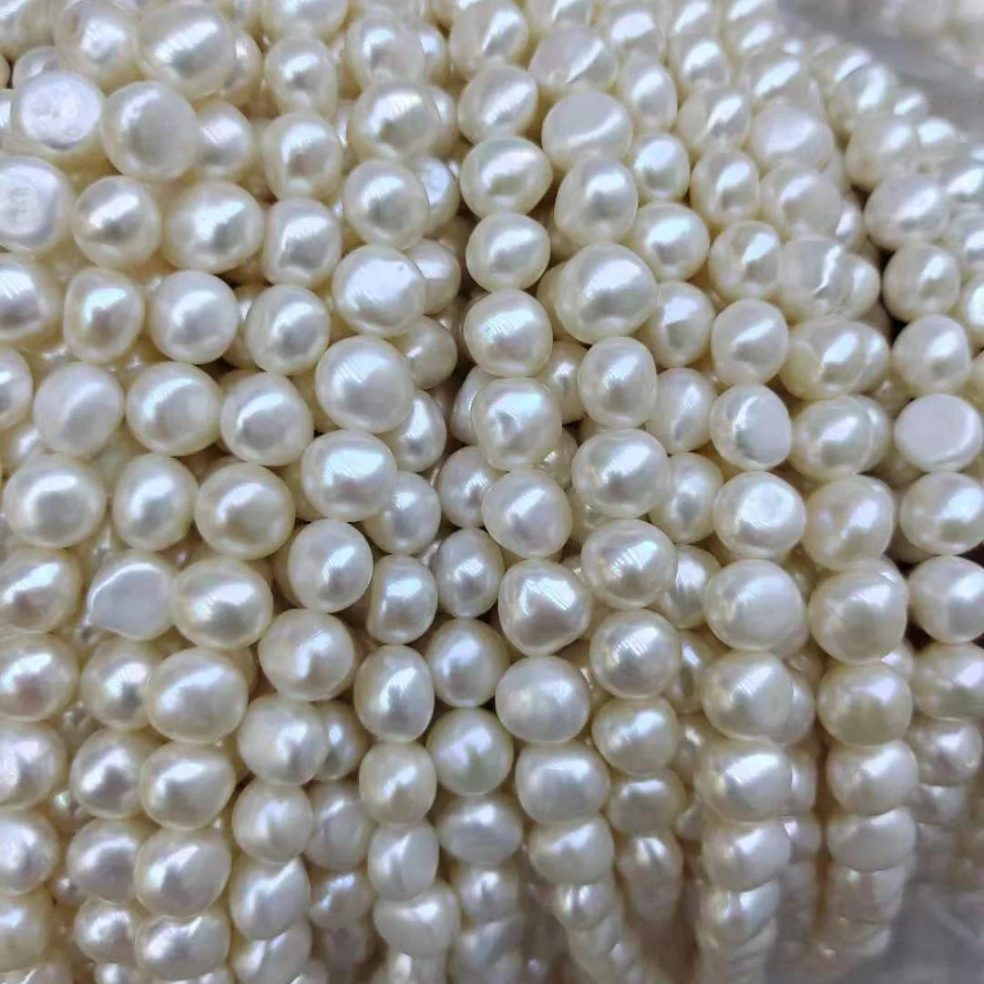 

37 cm AAA HIGH LUSTER baroque pearl beads,9.3-10.3 mm 100% nature freshwater loose pearl with baroque shape