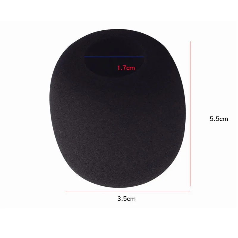 กระจกบังลมไมโครโฟนโฟมสําหรับไมโครโฟนคอนเดนเซอร์ Rode VideoMicro- เป็นฟิลเตอร์ป๊อปสําหรับไมโครโฟน