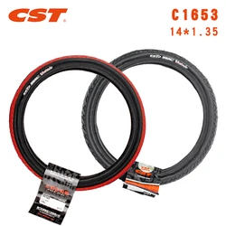 CST VOLTAIC Small Wheel Diameter 14 inch 14x1.35 60TPI folding  tire C1653 16X1.35 Anti punct Children's Bicycle Tube Tyre