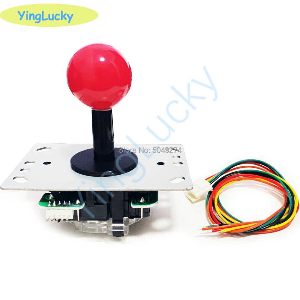 

New 2pcs 5Pin joystick Copy Sanwa high quality arcade kit for Fighting machine USB joystick console joystick