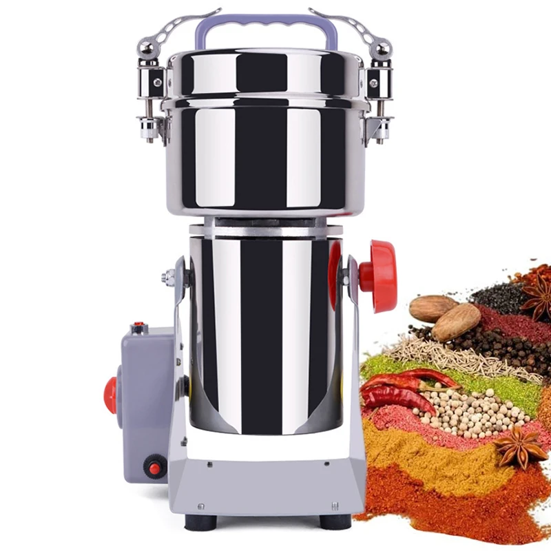 

700G Swing Type Grains Herbal Powder Miller Coffee Bean Grinder Medicine Spices Cereals Crusher Mill