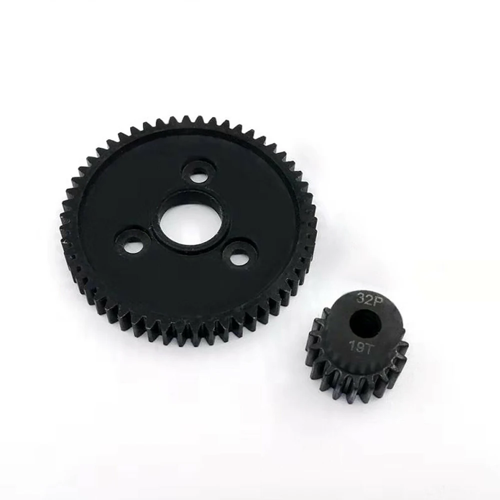 

Steel Metal 32P Spur Gear 54T 15T 17T 19T Motor Pinion Gears for Traxxas Slash 4x4 Stampede 4x4 VXL Rustler 4X4 E-Revo T-Maxx