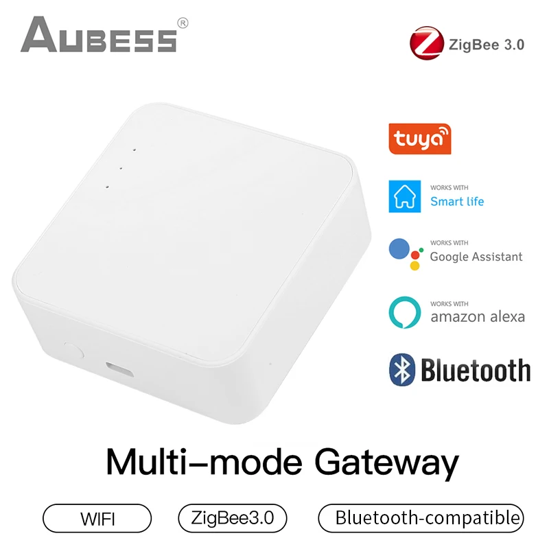 Tuya ZigBee 3.0 Smart Hub Wielomodowy bezprzewodowy most bramkowy Bluetooth współpracuje z aplikacją Smart Life Sterowanie głosowe Alexa Google Home