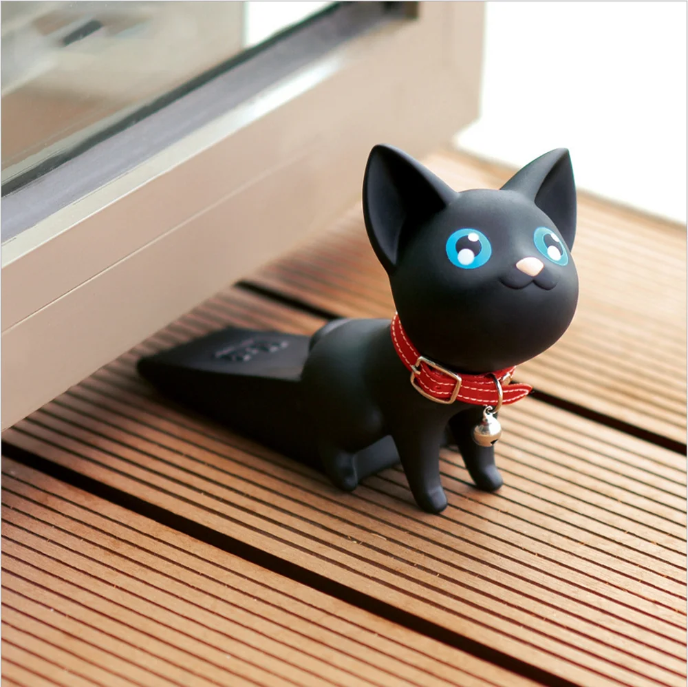 Cute Cartoon Animal Door Stopper,Cat Husky Shape Safety Home Accessories,household commercial Door Guard Stop Crafts,Home Decor