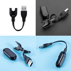 Kabel ładowarki USB kabel ładowarki do Xiaomi Mi Band 3 inteligentny pasek na rękę wymiana kabla USB do ładowania Adapter akcesoria