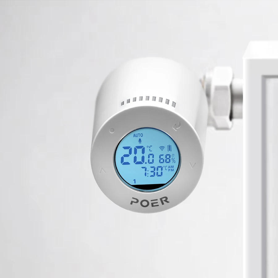 Thermostatische radiator thermische kopkraan WiFi Slimme programmeerbare thermostaatcontroller Thermoregulator werkt met Alexa Google