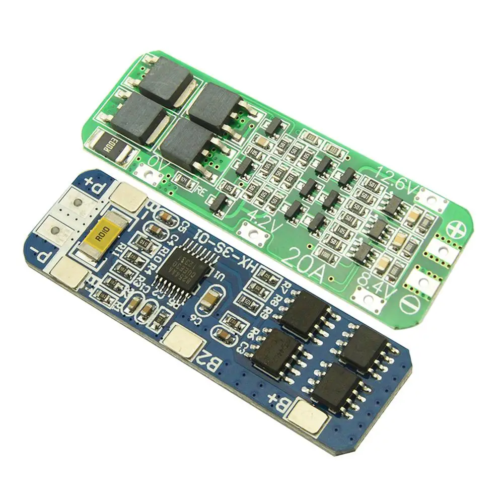 3S 20A 10A 12.6V Charging Protecting Balancer Module BMS 3S 18650 Lithium Battery Charger Protection Board