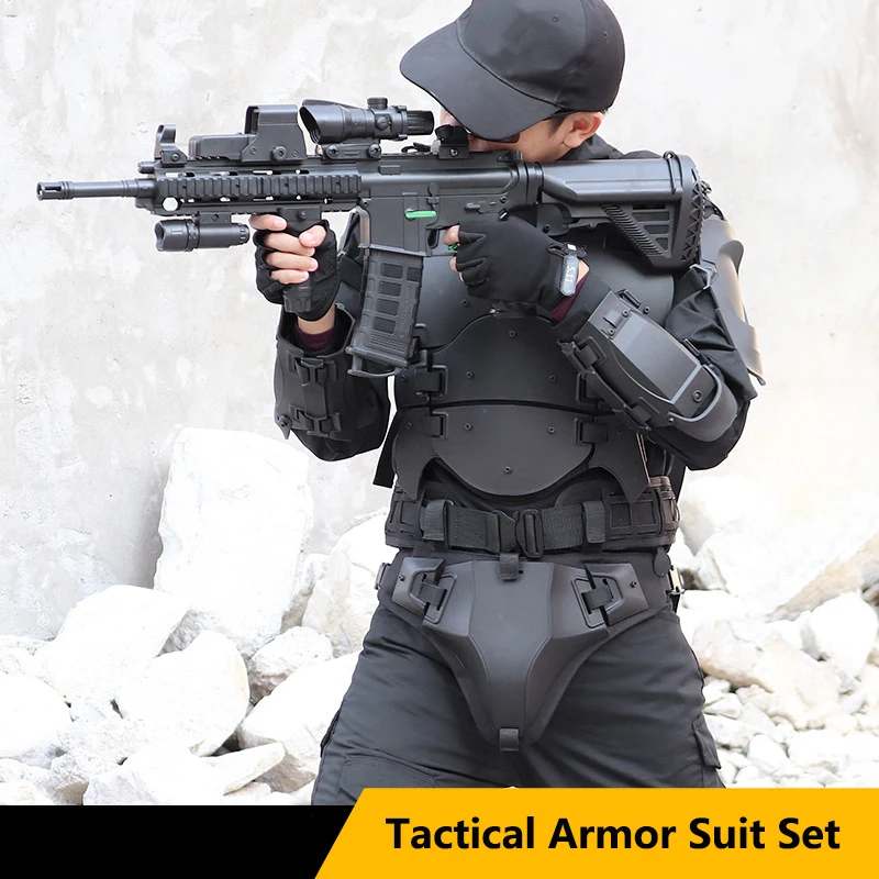 Tactical Military Armor Suit Set Shooting Protective Hunting Airsoft Vests Paintball Combat Cs Wargame Army Vest with MOLLE Belt