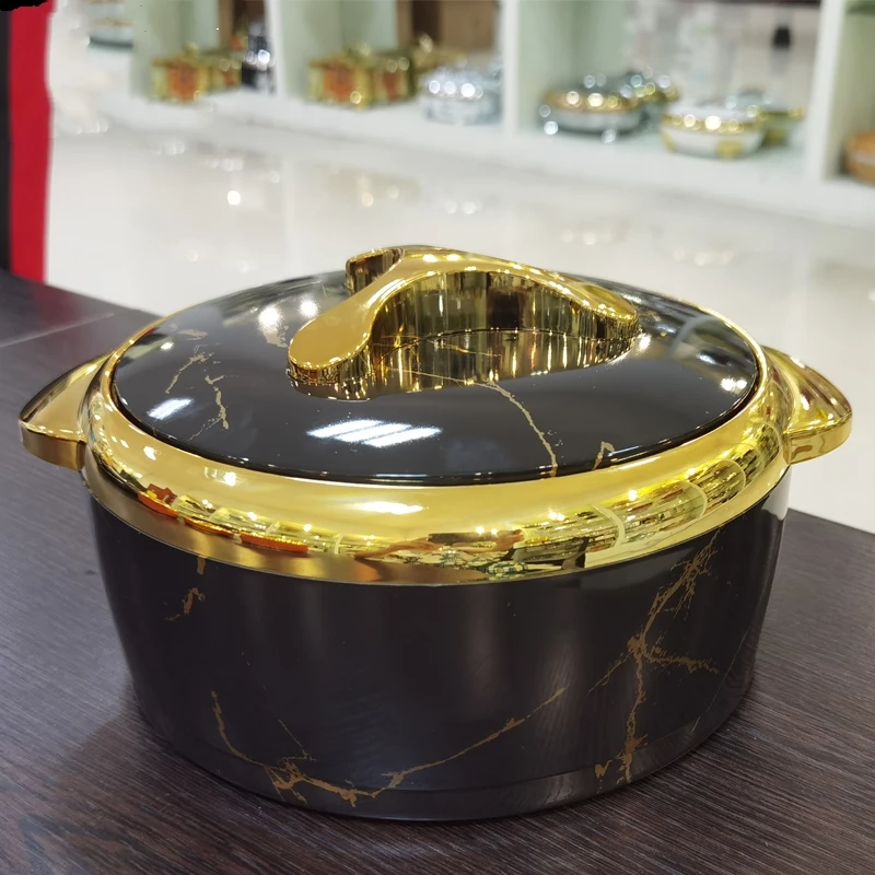 3Pcs/Set 1.5/2/2.5L Plastic Food Warmer 3